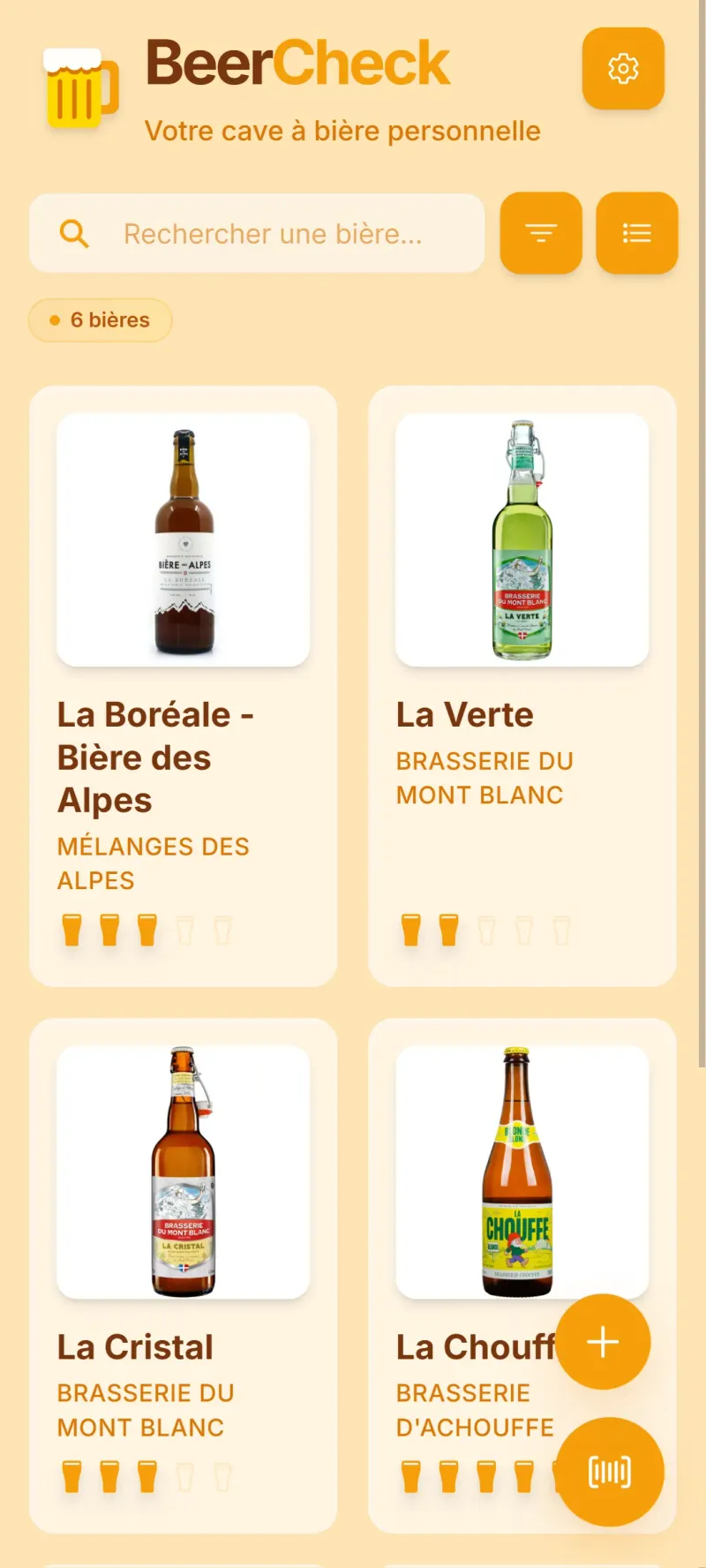 BeerCheck capture d'écran