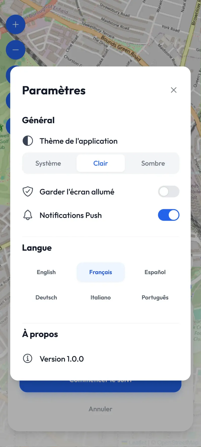 Geoloky capture d'écran